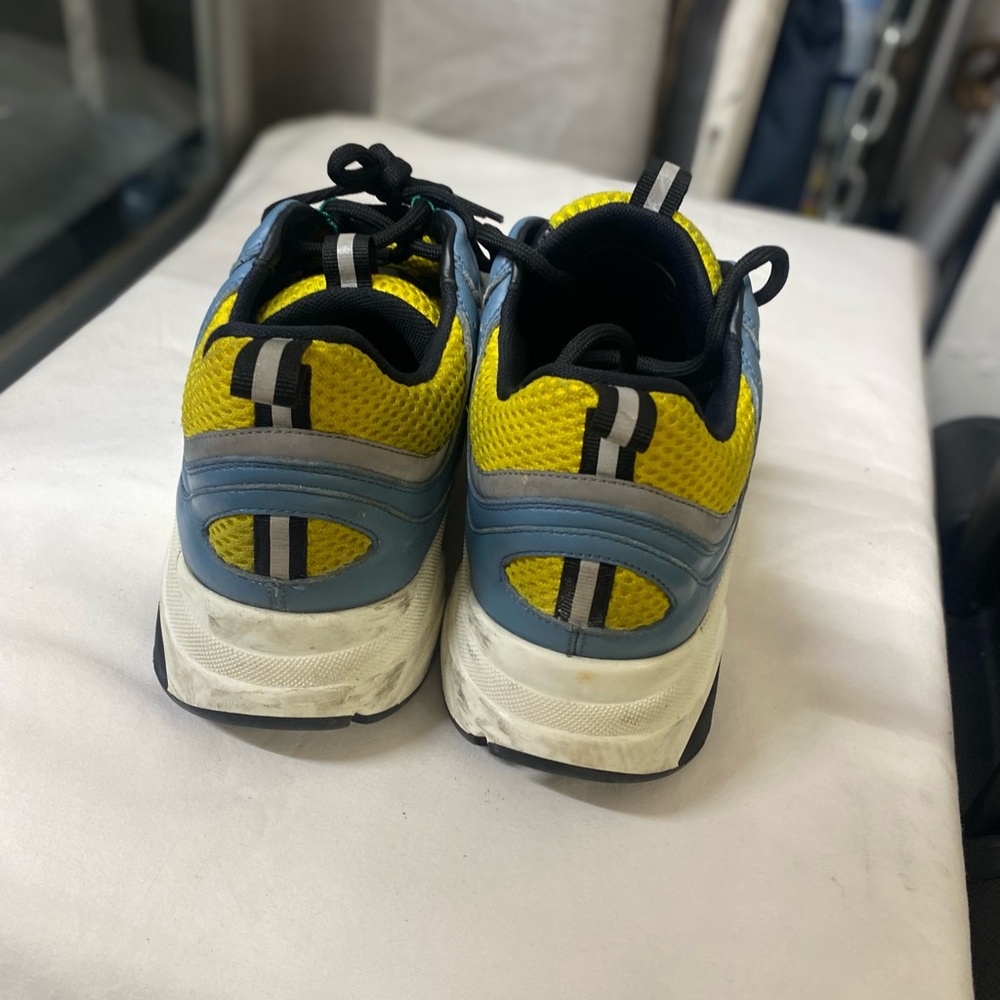Dior B22 Trainer Blue Yellow Size 8M - Picture 5 of 12